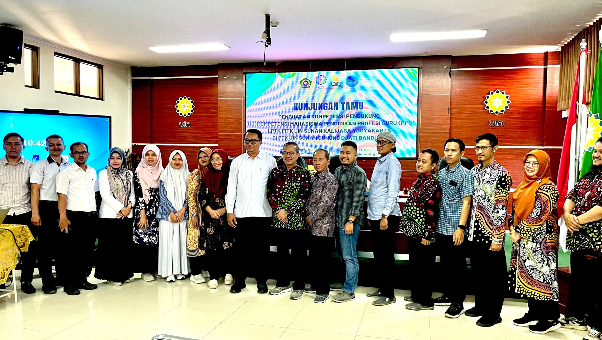 FTK UIN Bandung Terima Kunjungan PPG FITK UIN Sunan Kalijaga Yogyakarta