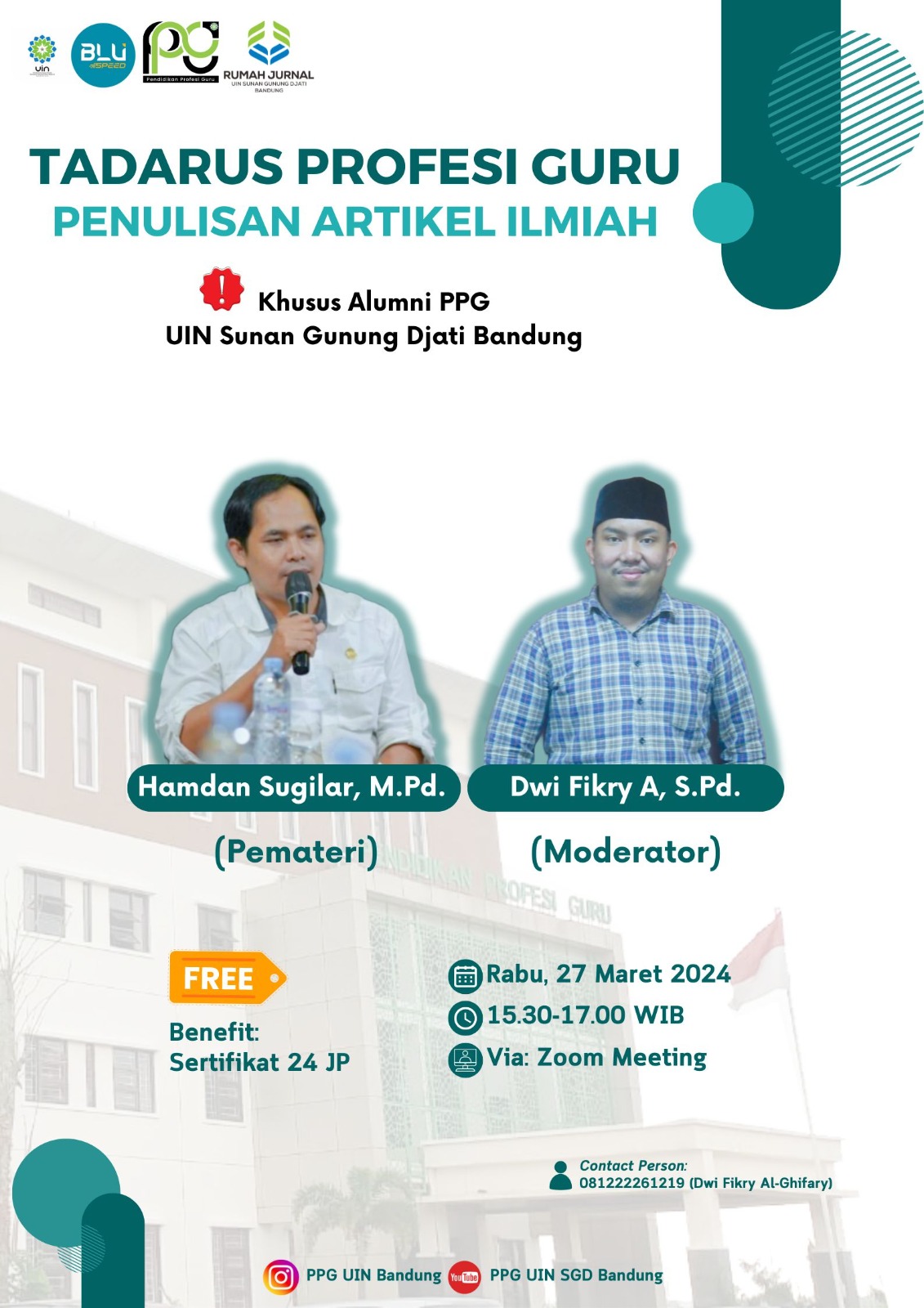 Workshop Penulisan Karya Tulis Ilmiah dan Publikasi