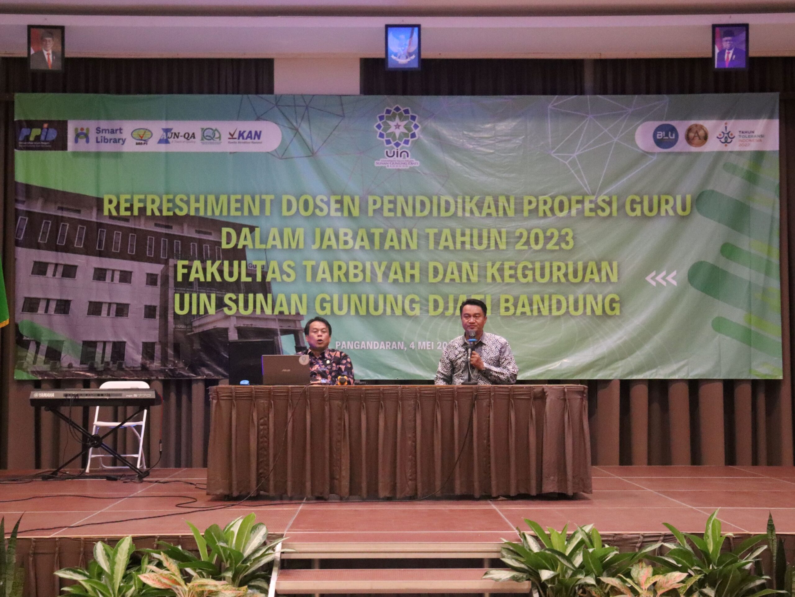 Refreshemet Dosen, Guru Pamong dan Tenaga Kependidikan PPG Tahun 2023 Upaya Peningkatan Pelayanan Prima kepada Mahasiswa