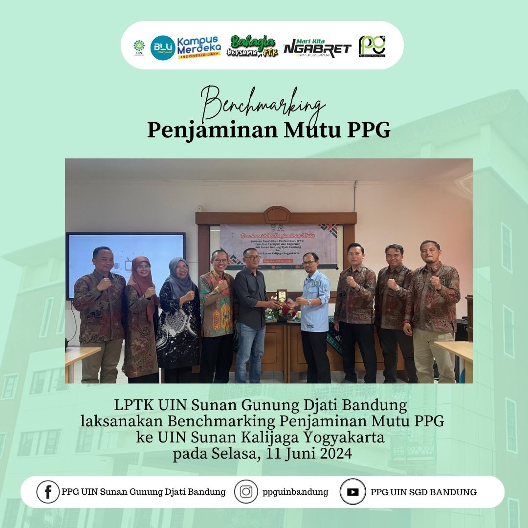 Sinergi UIN Sunan Gunung Djati Bandung dan UIN Sunan Kalijaga Yogyakarta Demi Mewujudkan PPG yang Unggul