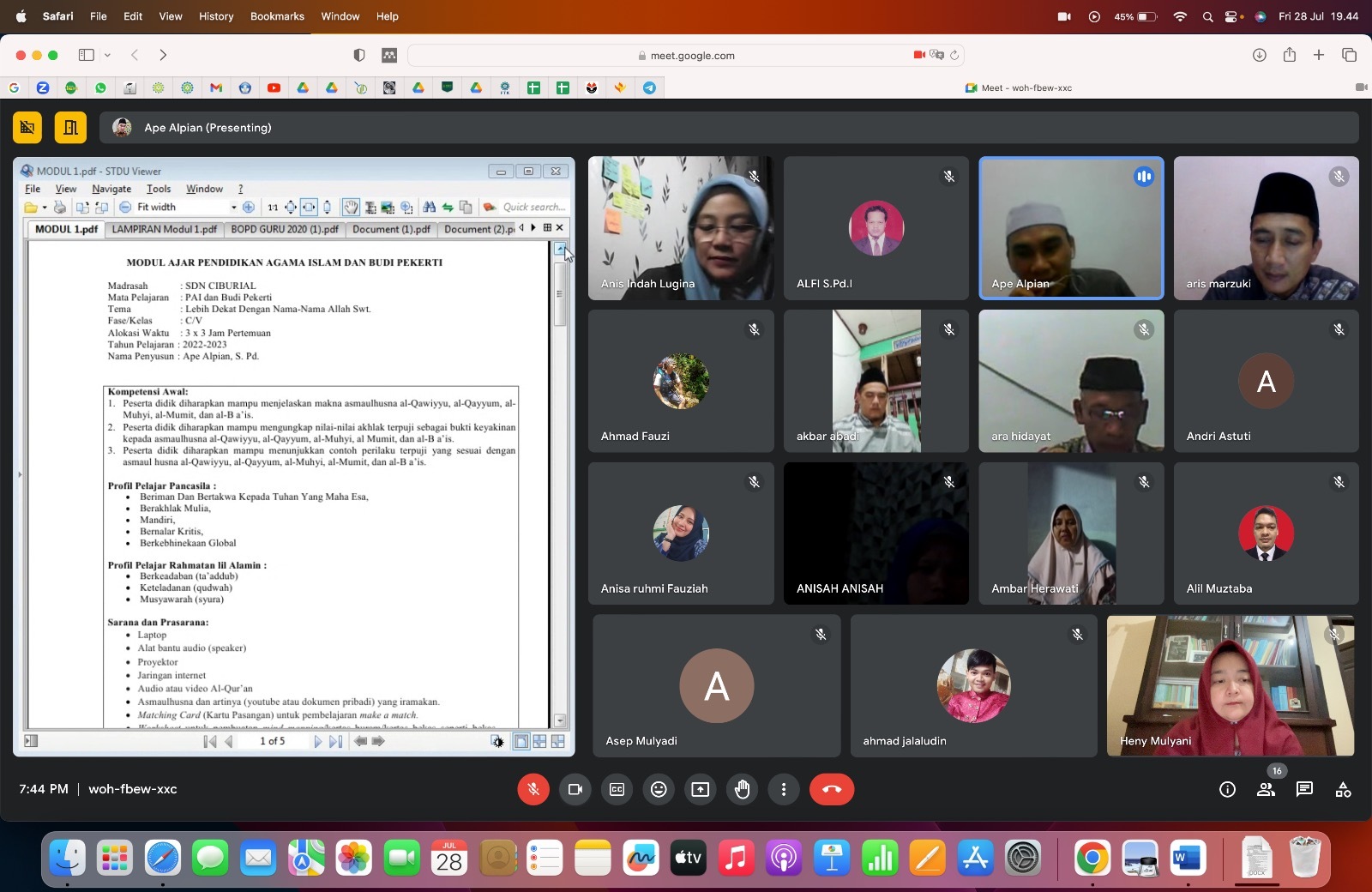 Video Conference (ViCon) PPL - PjBL