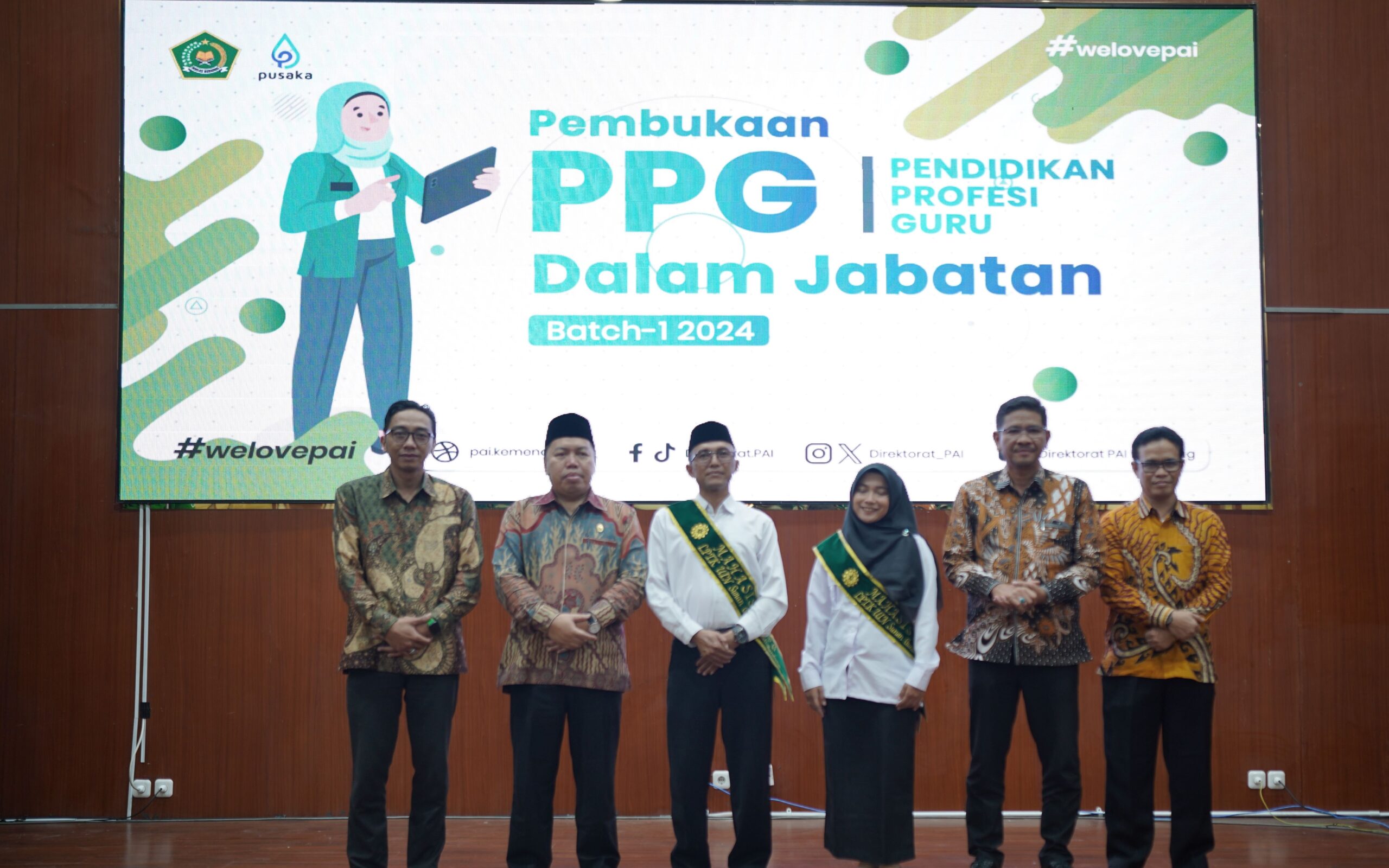 LPTK UIN Bandung Jadi Tempat Pembukaan PPG Tahun 2024