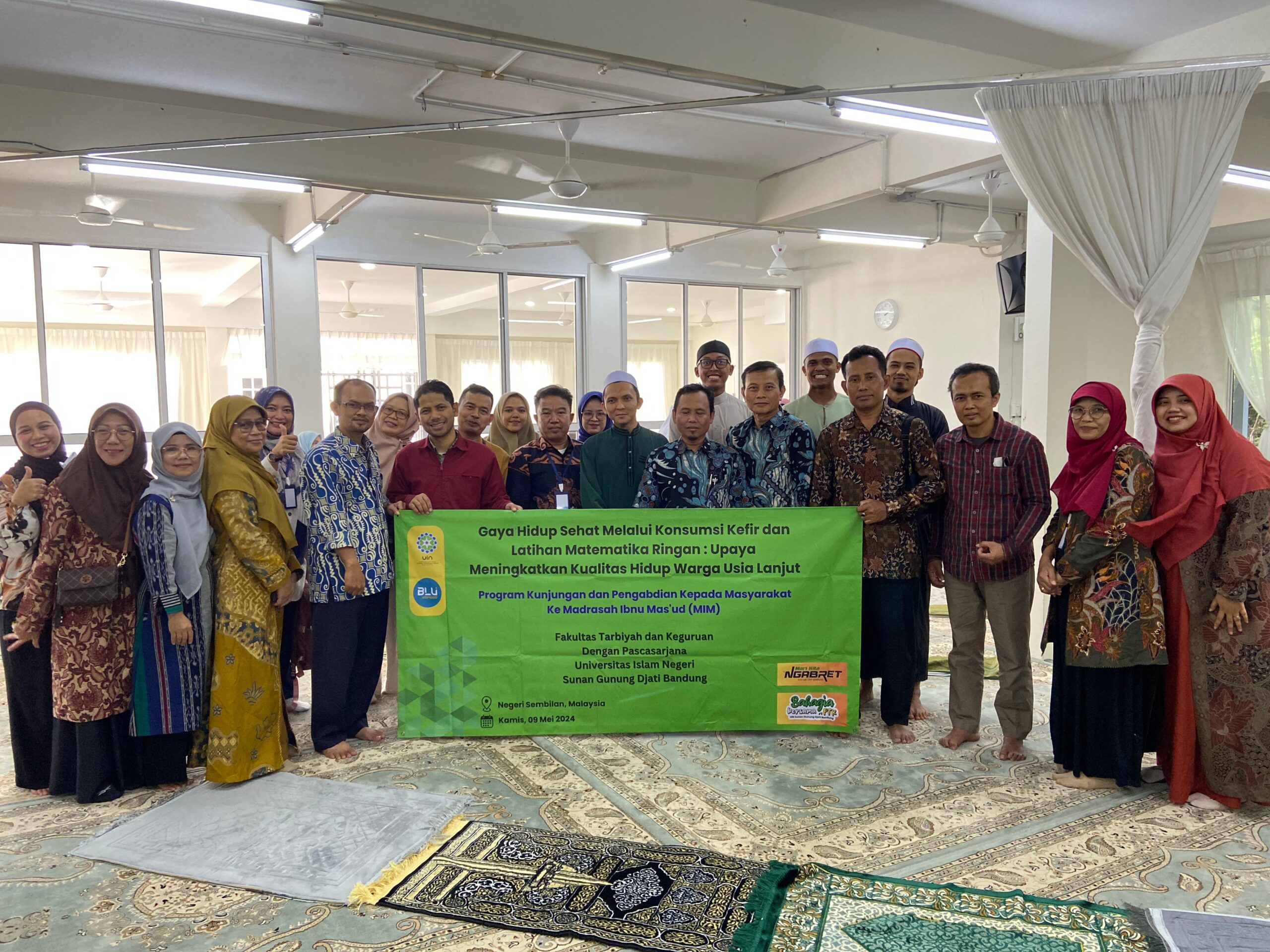 Pengabdian kepada Masyarakat Internasional, LPTK UIN Bandung mengabdi di Madrasah Ibnu Mas'ud (MIM) Malaysia