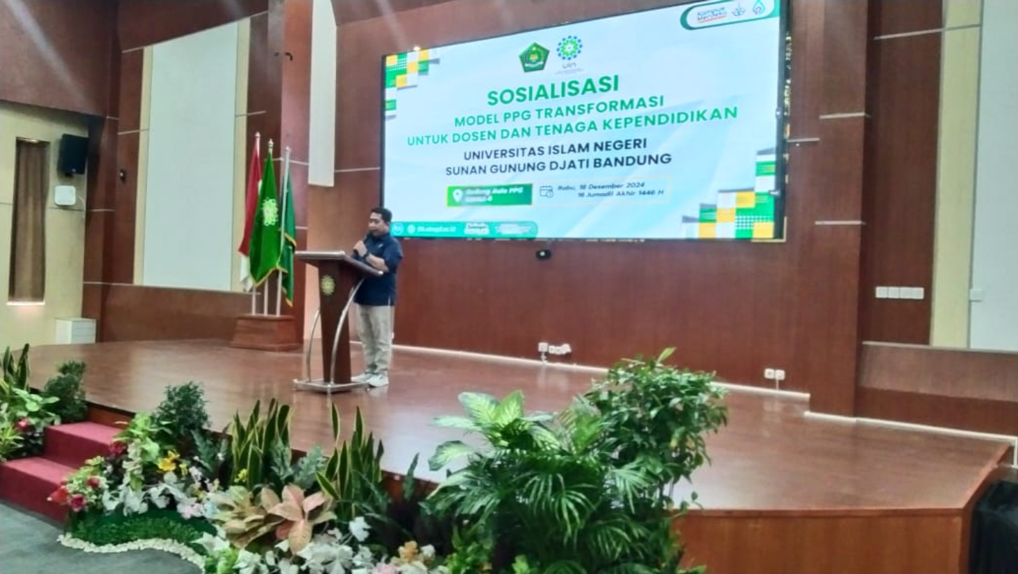 LPTK UIN Bandung Menyelenggarakan Sosialisasi PPG Transformatif