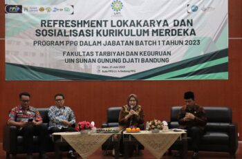 LPTK UIN Sunan Gunung Gunung Djati Bandung Melaksanakan Lokakarya Kurikulum Merdekan kepada Dosen