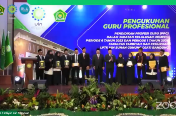 LPTK UIN Bandung Tahun 2024 Mengukuhkan 1.488 Guru Profesional